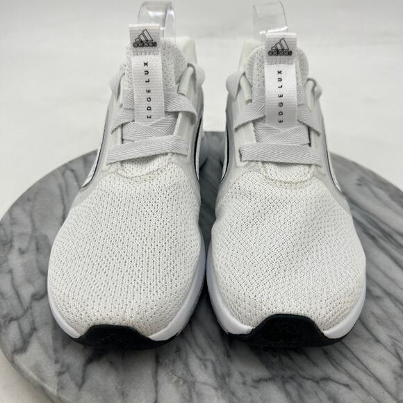 Adidas Womens 9 Running Shoes White Edge Lux Athletic Exercise Workout Trainer - Picture 3 of 12